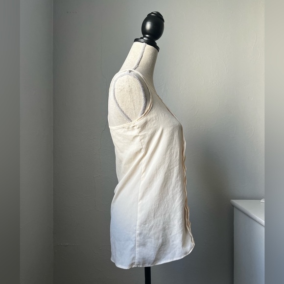 Lush Tuxedo Cream Color Tank Size S - Picture 5 of 8